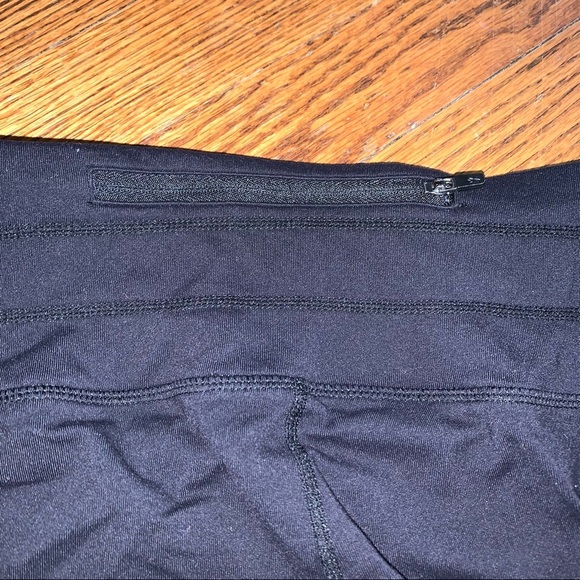 Athleta Black Relay Capri Leggings Running Tights size Small - Picture 6 of 9